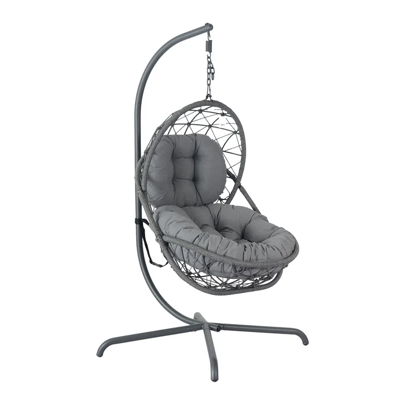 Hängstol Amara 134x134x196 cm, mörkgrå