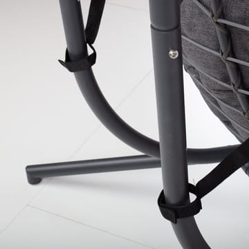 Hängstol Finse 2-sits 142x106x194 cm - Mörkgrå - Utemöbler - Utestol & trädgårdsstol - Hängstol utomhus - Hängstol med stativ
