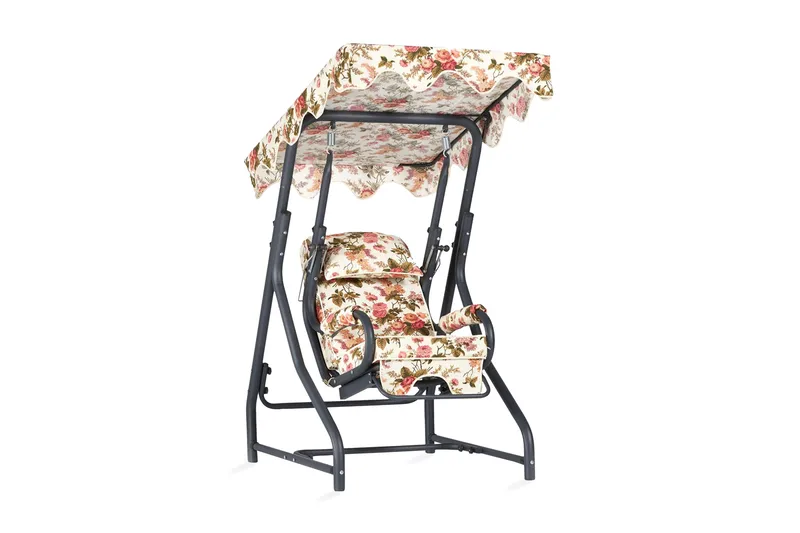 Casula Hängstol Utomhus med Tak, Rosa