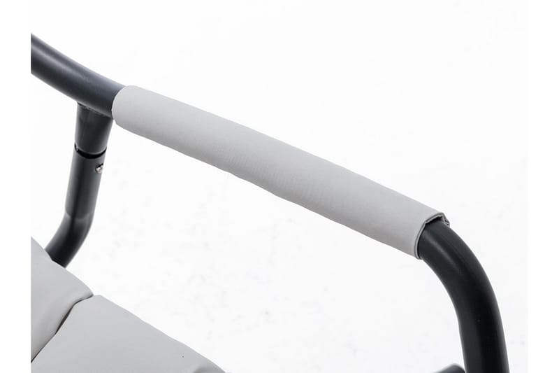 Hängstol Utomhus - Hägfåtölj - Hänggunga med stativ och ställning med tak för balkong och uteplats - Svart|Grå - Utemöbler - Utestol & trädgårdsstol - Hängstol utomhus