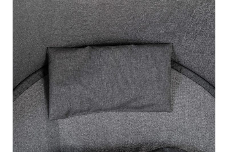 Hängstol utomhus med stativ och ställning med tak - Hänggunga - Hängfåtölj - Svart - Utemöbler - Utestol & trädgårdsstol - Hängstol utomhus