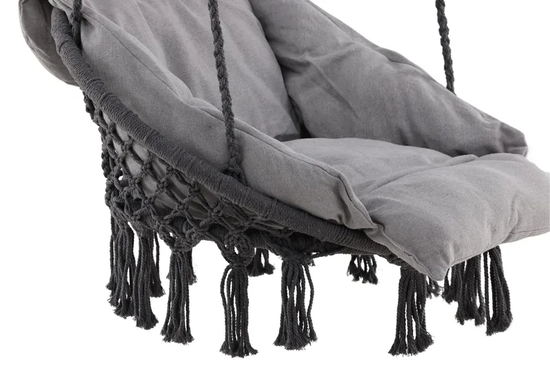 Hamtic Hängstol Utomhus - Grå - Utemöbler - Utestol & trädgårdsstol - Hängstol utomhus