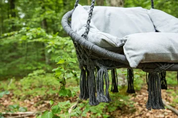Hamtic Hängstol Utomhus - Grå - Utemöbler - Utestol & trädgårdsstol - Hängstol utomhus