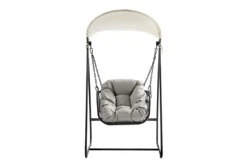 Kintore Hängstol Utomhus 96 cm 177x - Grå - Utemöbler - Utestol & trädgårdsstol - Hängstol utomhus