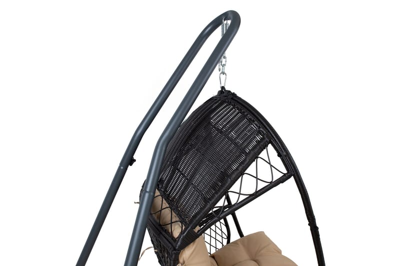 Mörkgrå Stativ för Hängstol Utomhus - Utemöbler - Utestol & trädgårdsstol - Hängstol utomhus