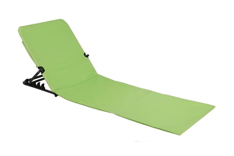 HI Hopfällbar strandmatta PVC grön - Grön - Solstolar