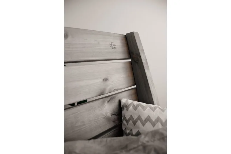 Hillerstorp EcoFurn Utestol Granny Double Furu Oljad Grå - Grå - Utemöbler - Utestol & trädgårdsstol - Utefåtölj & loungefåtölj