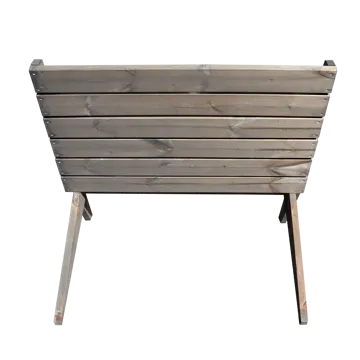 Hillerstorp EcoFurn Utestol Granny Double Furu Oljad Grå - Grå - Utemöbler - Utestol & trädgårdsstol - Utefåtölj & loungefåtölj