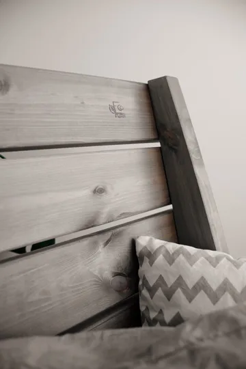 Hillerstorp EcoFurn Utestol Granny Double Furu Oljad Grå - Grå - Utemöbler - Utestol & trädgårdsstol - Utefåtölj & loungefåtölj