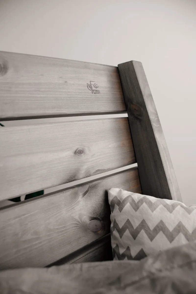 Hillerstorp EcoFurn Utestol Granny Double Furu Oljad Grå - Grå - Utemöbler - Utestol & trädgårdsstol - Utefåtölj & loungefåtölj