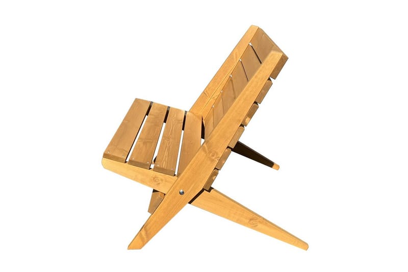 Hillerstorp EcoFurn Utestol Granny Double Furu Oljad Natur - Natur - Utemöbler - Utestol & trädgårdsstol - Utefåtölj & loungefåtölj