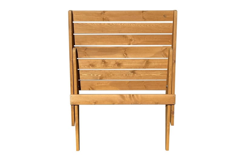 Hillerstorp EcoFurn Utestol Granny Double Furu Oljad Natur - Natur - Utemöbler - Utestol & trädgårdsstol - Utefåtölj & loungefåtölj