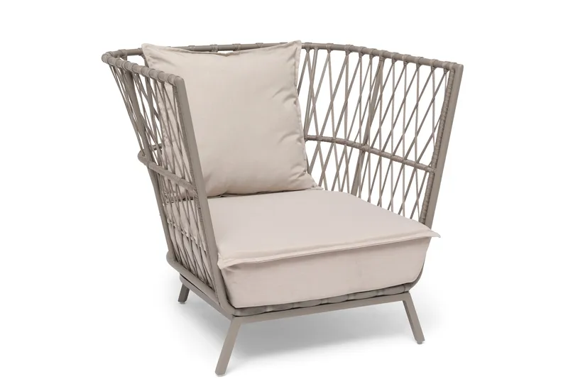 Hillerstorp Jet Set Fåtölj Lounge, Beige