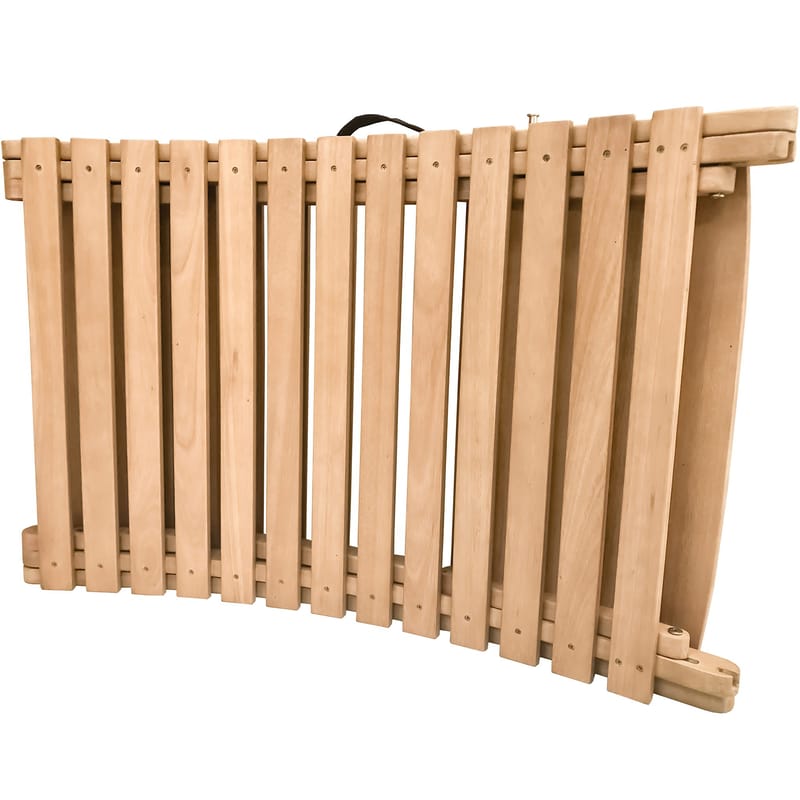 Hopfällbar solsäng i eukalyptus-trä | Forsvik - Utemöbler - Utestol & trädgårdsstol - Solsäng & Solvagnar