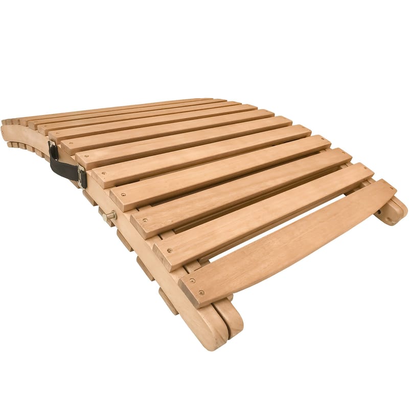 Hopfällbar solsäng i eukalyptus-trä | Forsvik - Utemöbler - Utestol & trädgårdsstol - Solsäng & Solvagnar