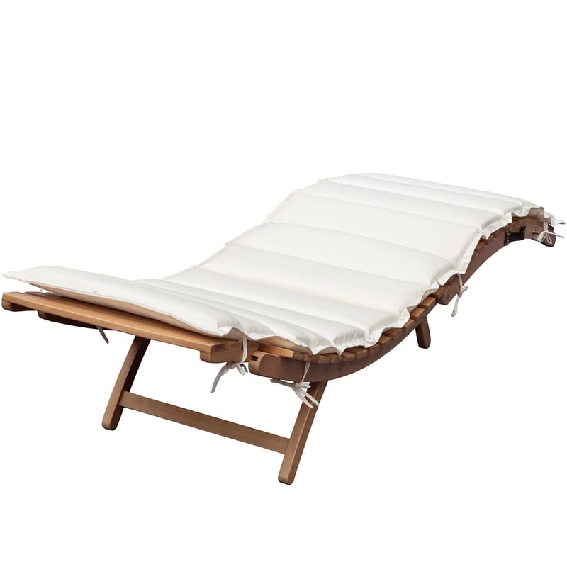 Hopfällbar solsäng i eukalyptus-trä | Forsvik - Utemöbler - Utestol & trädgårdsstol - Solsäng & Solvagnar