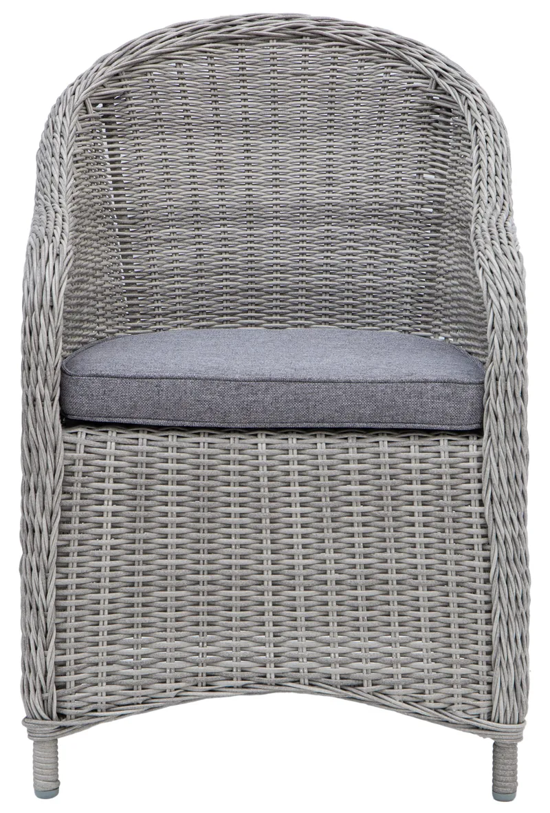 Konstrotting fåtölj Grå | Mörkgrå dyna & metallstomme | Malgovik, undefined