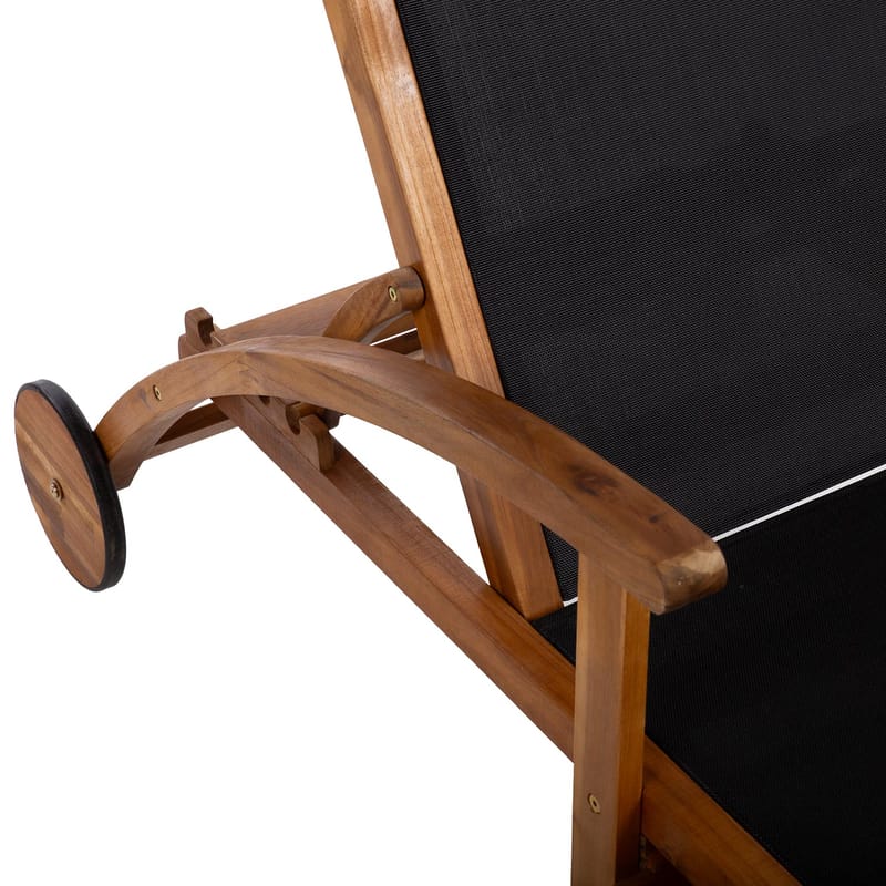 Kontorsstol Fabiola - svart - Utemöbler - Utestol & trädgårdsstol - Solsäng & Solvagnar