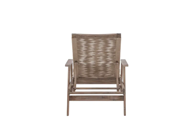 Little John Solstol 200x72 cm - Brun - Utemöbler - Utestol & trädgårdsstol - Solstolar