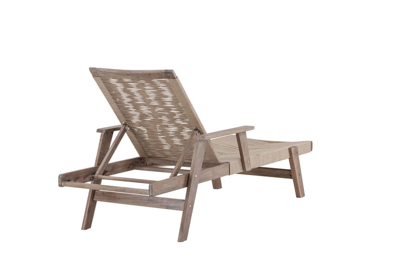 Little John Solstol 200x72 cm - Brun - Utemöbler - Utestol & trädgårdsstol - Solstolar