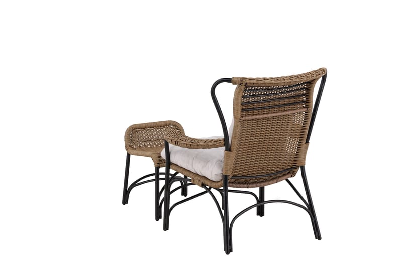 Loreto Utefåtölj - Svart - Utemöbler - Loungemöbler - Loungestol utomhus