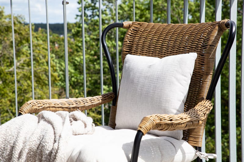 Loreto Utefåtölj - Svart - Utemöbler - Loungemöbler - Loungestol utomhus