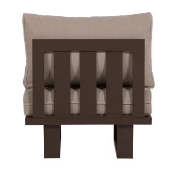 Loungestol Bear Utomhus - Brun - Utemöbler - Utestol & trädgårdsstol - Utefåtölj & loungefåtölj