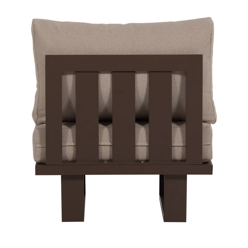 Loungestol Bear Utomhus - Brun - Utemöbler - Utestol & trädgårdsstol - Utefåtölj & loungefåtölj