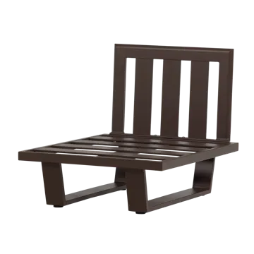 Loungestol Bear Utomhus - Brun - Utemöbler - Utestol & trädgårdsstol - Utefåtölj & loungefåtölj