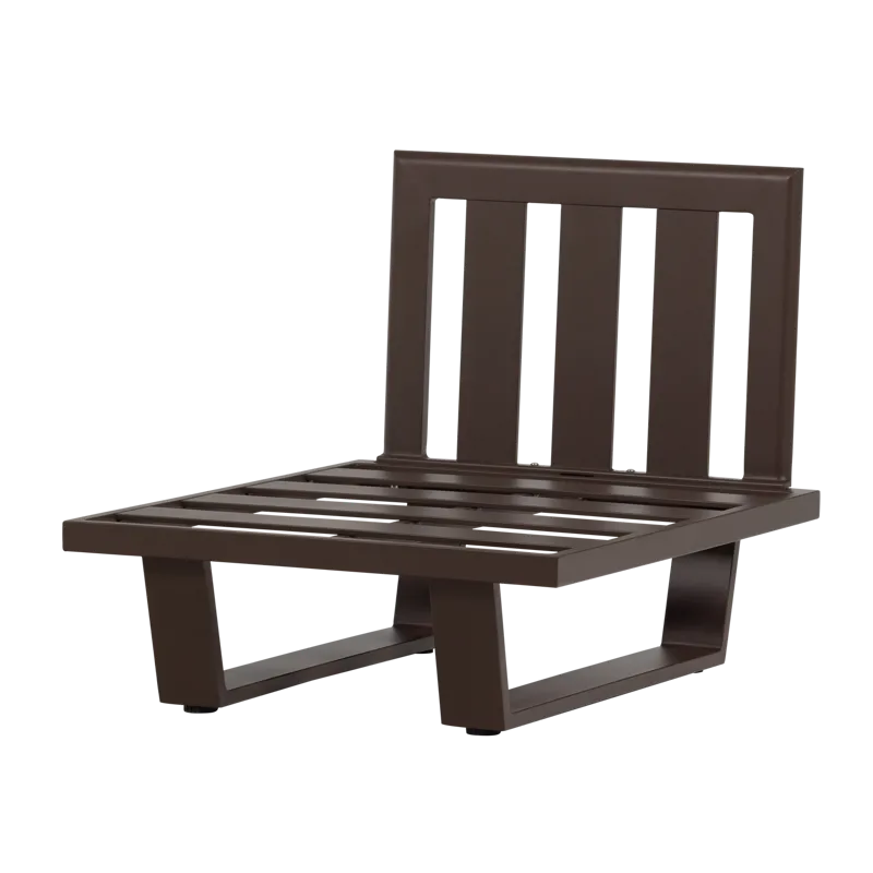 Loungestol Bear Utomhus - Brun - Utemöbler - Utestol & trädgårdsstol - Utefåtölj & loungefåtölj