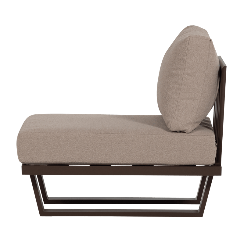 Loungestol Bear Utomhus - Brun - Utemöbler - Utestol & trädgårdsstol - Utefåtölj & loungefåtölj