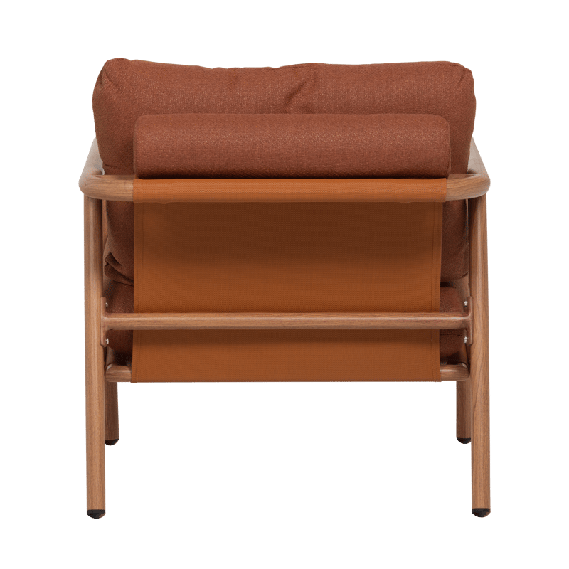 Loungestol Cavero 87 cm Utomhus - Terra - Utemöbler - Utestol & trädgårdsstol - Utefåtölj & loungefåtölj