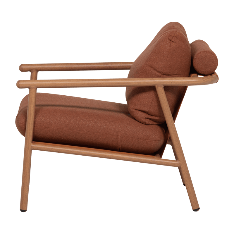 Loungestol Cavero 87 cm Utomhus - Terra - Utemöbler - Utestol & trädgårdsstol - Utefåtölj & loungefåtölj