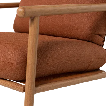 Loungestol Cavero 87 cm Utomhus - Terra - Utemöbler - Utestol & trädgårdsstol - Utefåtölj & loungefåtölj