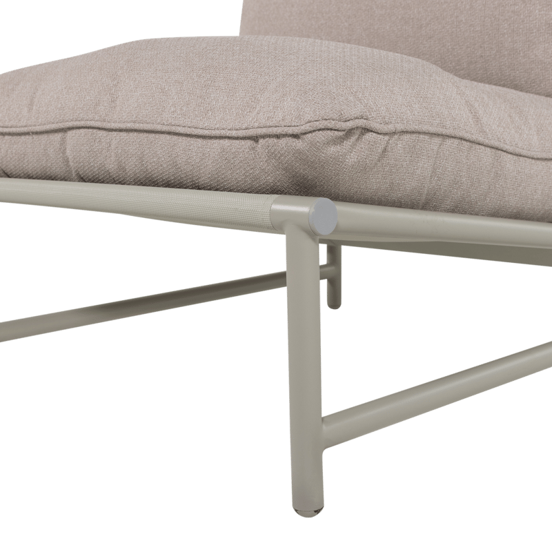 Loungestol Elvo 82 cm Utomhus - Sand - Utemöbler - Utestol & trädgårdsstol - Utefåtölj & loungefåtölj