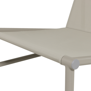 Loungestol Elvo 82 cm Utomhus - Sand/Vit - Utemöbler - Utestol & trädgårdsstol - Utefåtölj & loungefåtölj