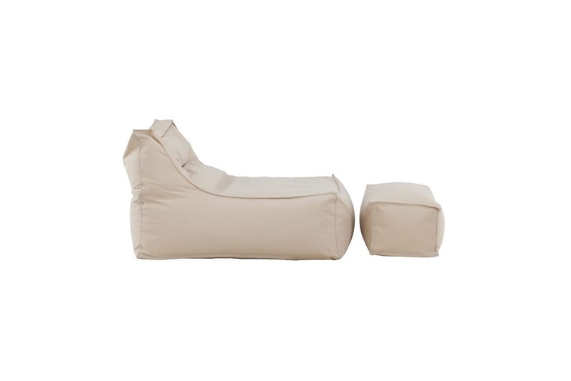 Loungestol Redang - Beige - Utemöbler - Utestol & trädgårdsstol - Solstolar