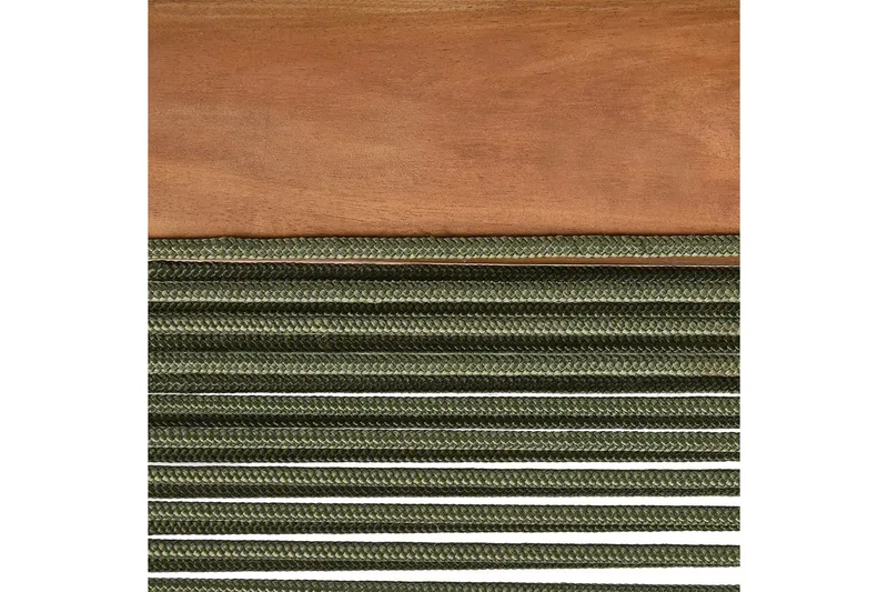 Loungestol Prossedi Grönt/ljust trä - Grönt/ljust trä - Utemöbler - Utestol & trädgårdsstol - Solsäng & Solvagnar