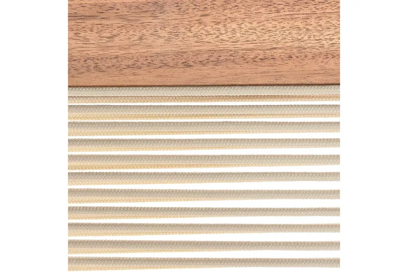 Loungestol Prossedi Beige/ljust trä - Beige/ljust trä - Utemöbler - Utestol & trädgårdsstol - Solsäng & Solvagnar