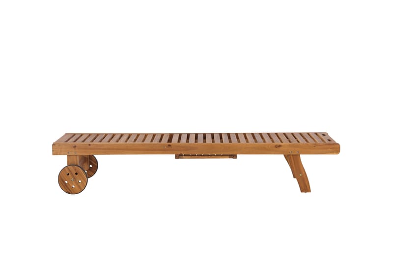 Luzon Solstol 200x63 cm - Brun - Utemöbler - Utestol & trädgårdsstol - Solstolar