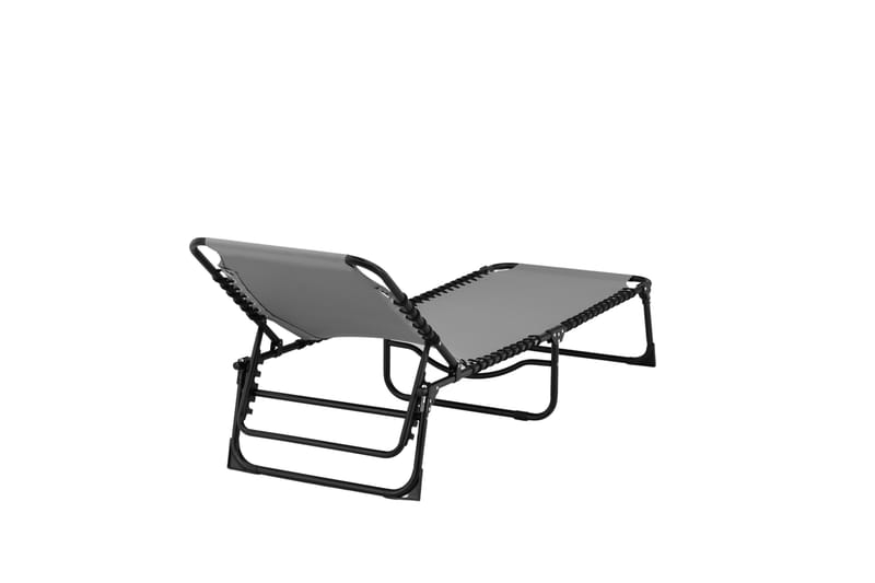 Majken Solstol 60x190 cm - Grå - Utemöbler - Utestol & trädgårdsstol - Solstolar