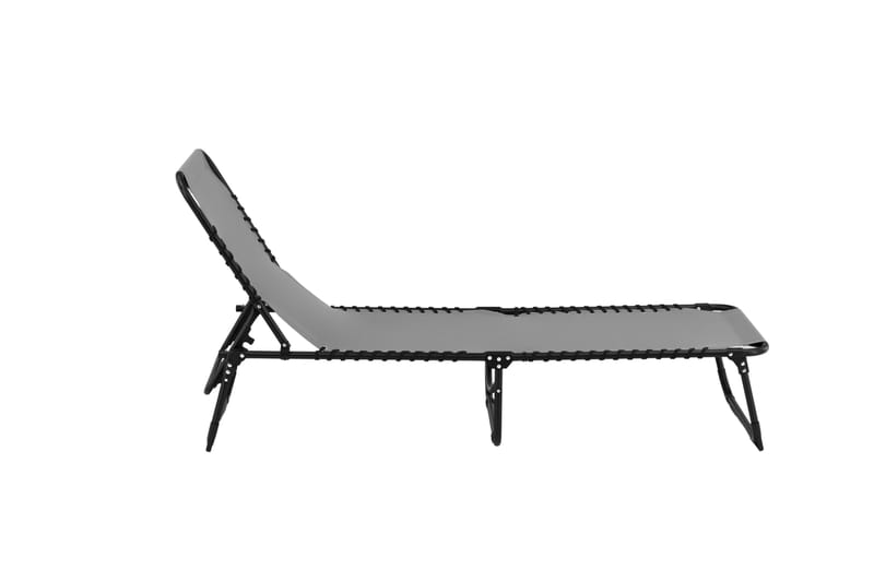 Majken Solstol 60x190 cm - Grå - Utemöbler - Utestol & trädgårdsstol - Solstolar