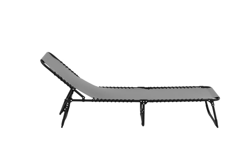 Majken Solstol 60x190 cm - Grå - Utemöbler - Utestol & trädgårdsstol - Solstolar