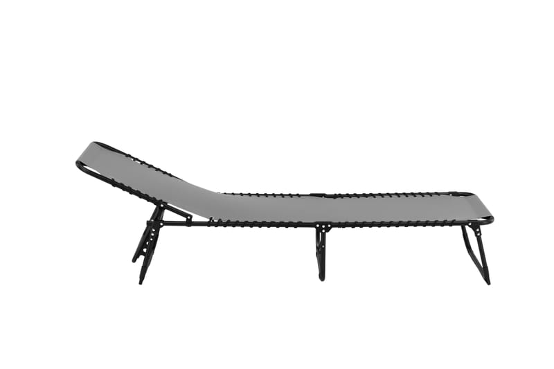 Majken Solstol 60x190 cm - Grå - Utemöbler - Utestol & trädgårdsstol - Solstolar