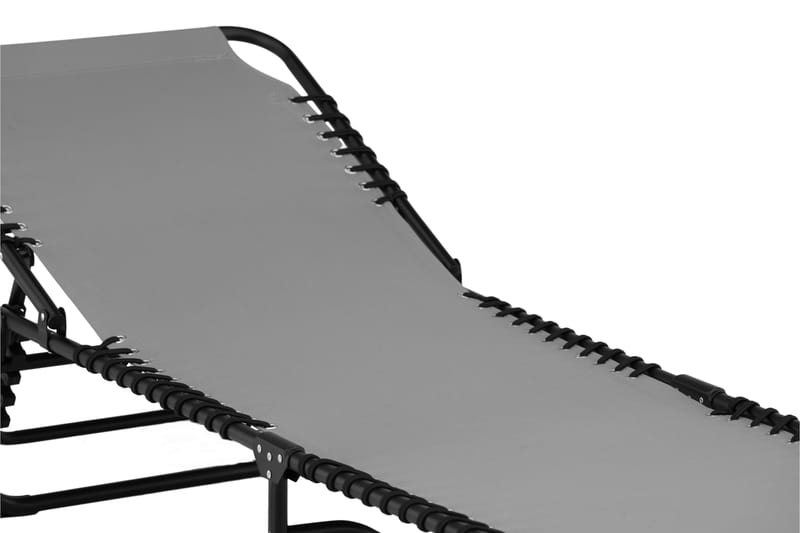 Majken Solstol 60x190 cm - Grå - Utemöbler - Utestol & trädgårdsstol - Solstolar