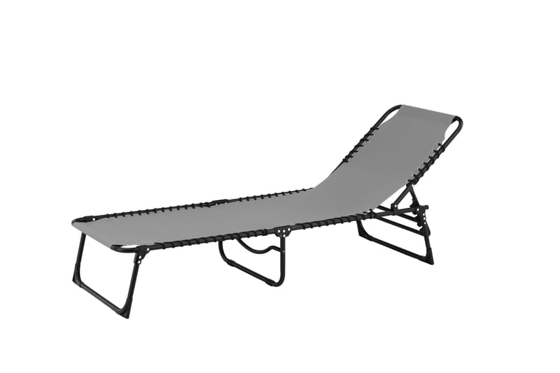Majken Solstol 60x190 cm - Grå - Utemöbler - Utestol & trädgårdsstol - Solstolar