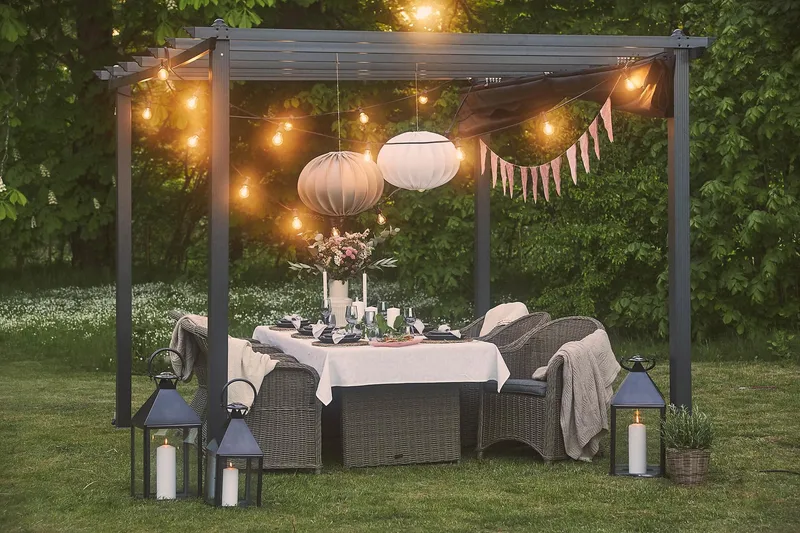 Marcus Light Fåtölj m Dyna - Grå - Utemöbler - Utestol & trädgårdsstol - Utefåtölj & loungefåtölj