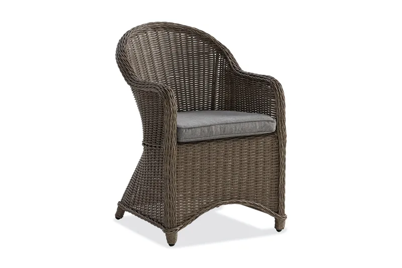 Marcus Light Fåtölj m Dyna - Grå - Utemöbler - Utestol & trädgårdsstol - Utefåtölj & loungefåtölj