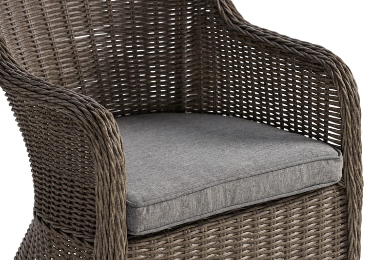 Marcus Light Fåtölj m Dyna - Grå - Utemöbler - Utestol & trädgårdsstol - Utefåtölj & loungefåtölj