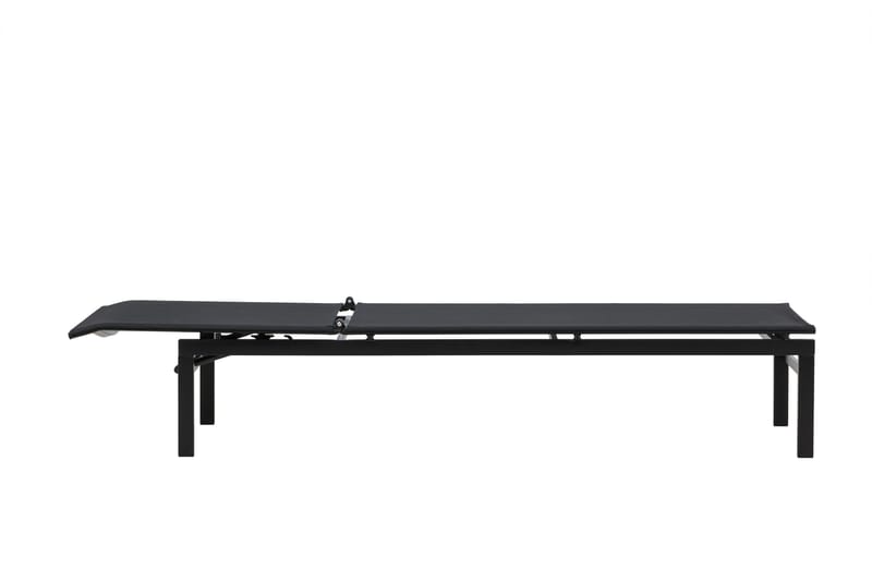 Massimo Solsäng - Svart - Utemöbler - Utestol & trädgårdsstol - Solsäng & Solvagnar